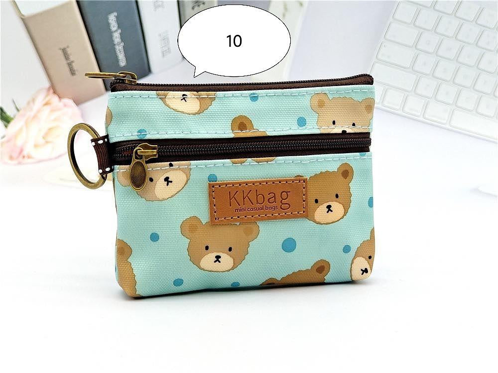 W62, 2024 New Printed Coated Cartoon Coin Purse Anti-fouling and Waterproof Lipstick Coin Storage Bag for Women
Size: 12* 10cm