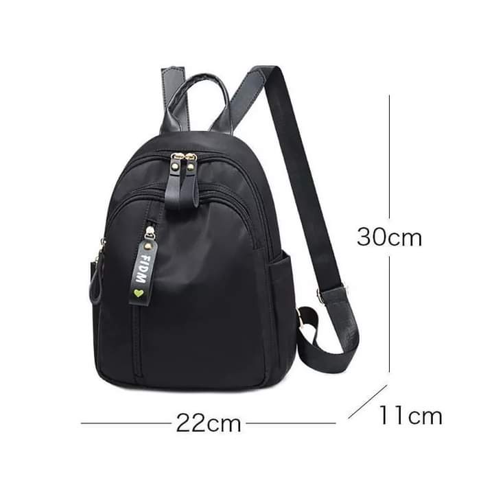 b021, 0AMILA Oxford cloth backpack female small backpack student high capacity contrast color