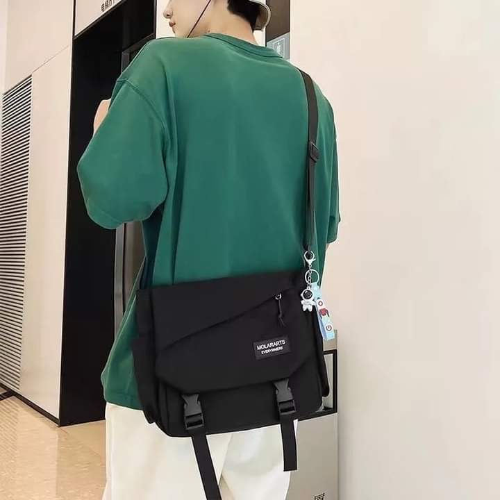 m093, shoulder bag, large capacity, a lot of things, blue, South Korean style
