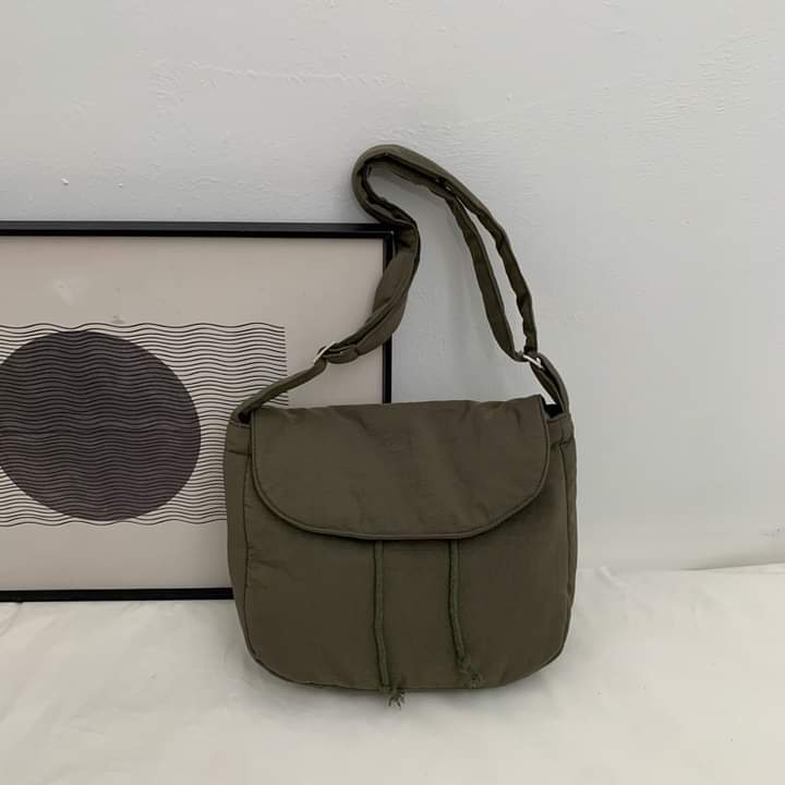 m035, shoulder bag, canvas, nylon fabric, soft, portable, Japanese style for women