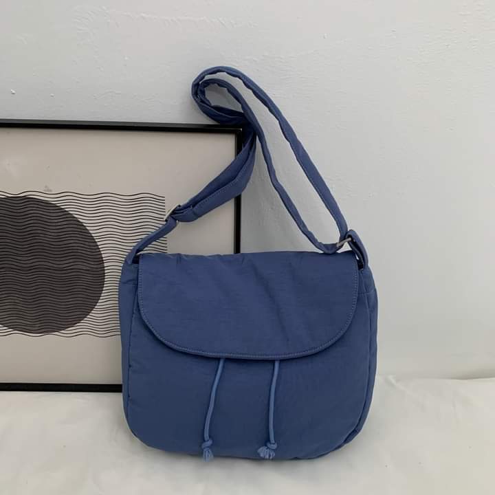 m035, shoulder bag, canvas, nylon fabric, soft, portable, Japanese style for women