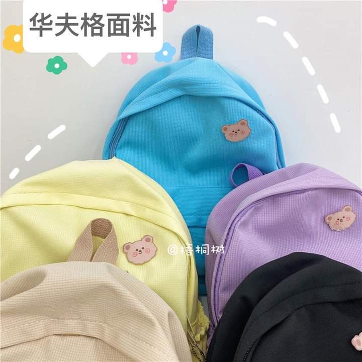 B067, High-looking school bag for women, ins forest style, versatile student, Korean version, junior high school student, high school simple large-capacity backpack for women