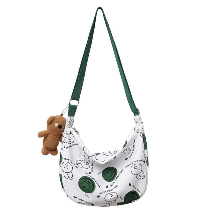 m023, Shoulder bag, nylon bag, Korean style, new fashion, waterproof fabric,