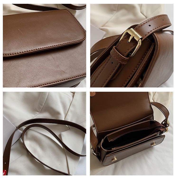 A068, This year's popular bags for women 2023 new fashion cross-body bag, foreign style versatile shoulder bag, textured small square bag