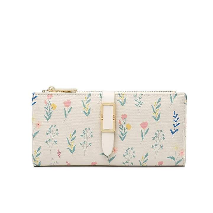 WL061, 2023 New Wallet Long Section Girls Clutch Fresh Temperament Large Capacity Korean Ladies Wallet
