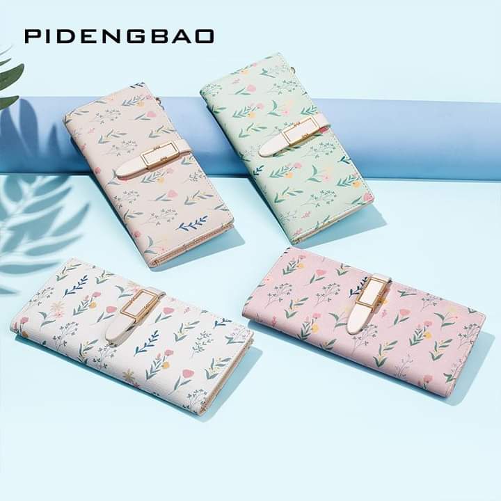 WL061, 2023 New Wallet Long Section Girls Clutch Fresh Temperament Large Capacity Korean Ladies Wallet