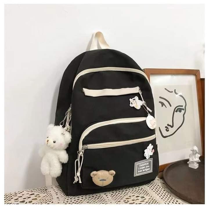 b032, fashion style backpack for female students