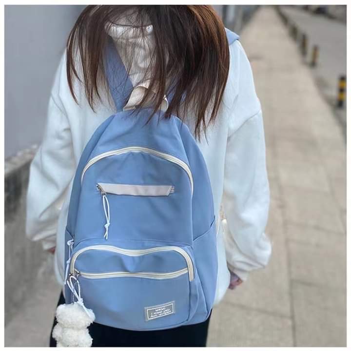 b032, fashion style backpack for female students