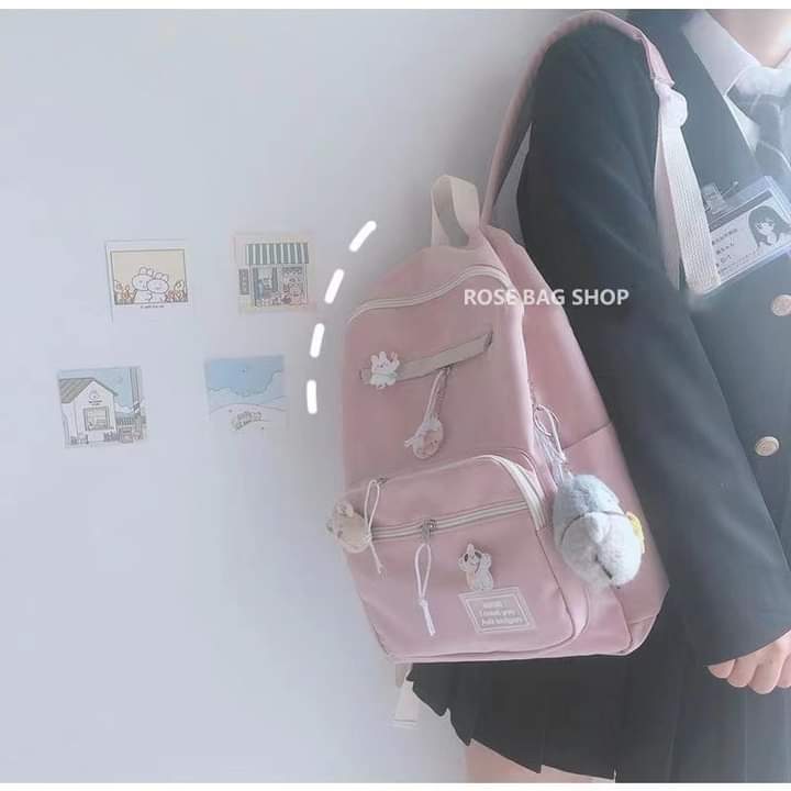 b032, fashion style backpack for female students