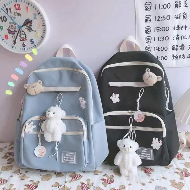 b032, fashion style backpack for female students