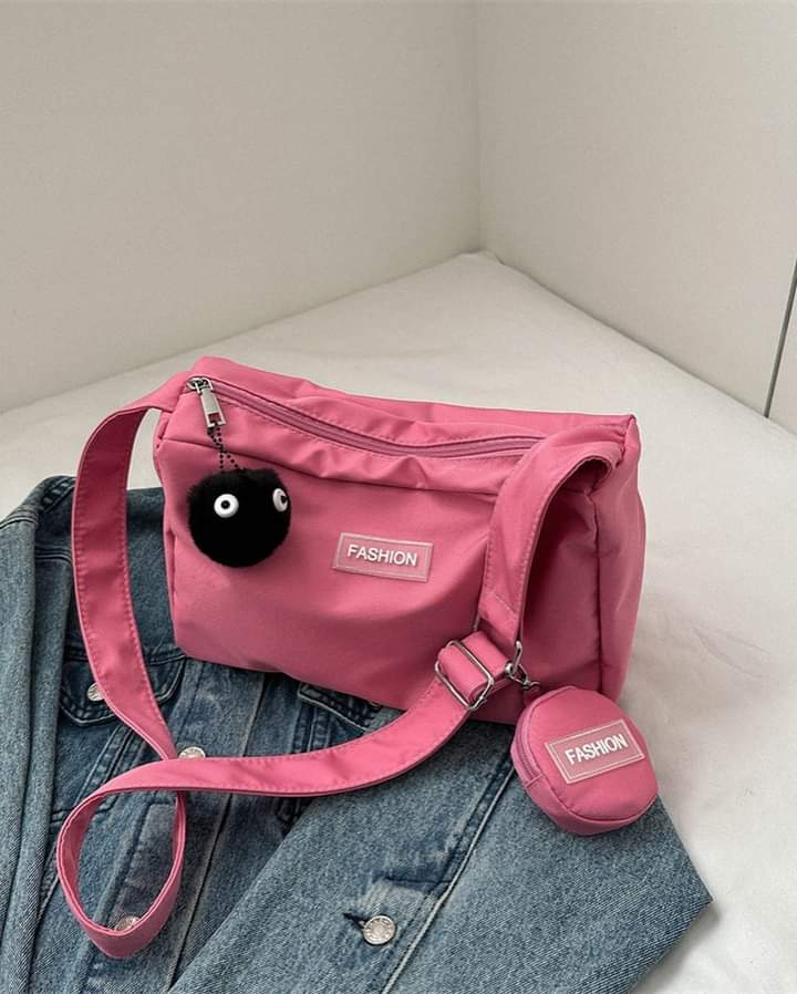 M064, Bag women 2023 new autumn and winter trend Korean version large-capacity Messenger bag casual all-match fashion lightweight Oxford bag