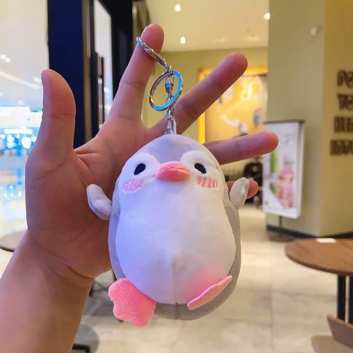 D003, Cute cartoon stitch dinosaur doll pendant keychain, suitable for gifts for cute girls