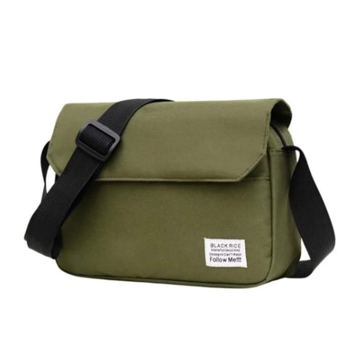 mm036, men's bag, canvas bag, shoulder bag, crossbody bag, can be used by both men and women, made from lightweight poly fabric, lots of storage space
