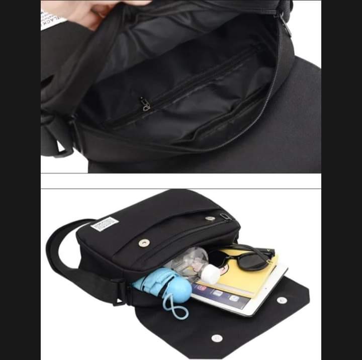 mm036, men's bag, canvas bag, shoulder bag, crossbody bag, can be used by both men and women, made from lightweight poly fabric, lots of storage space