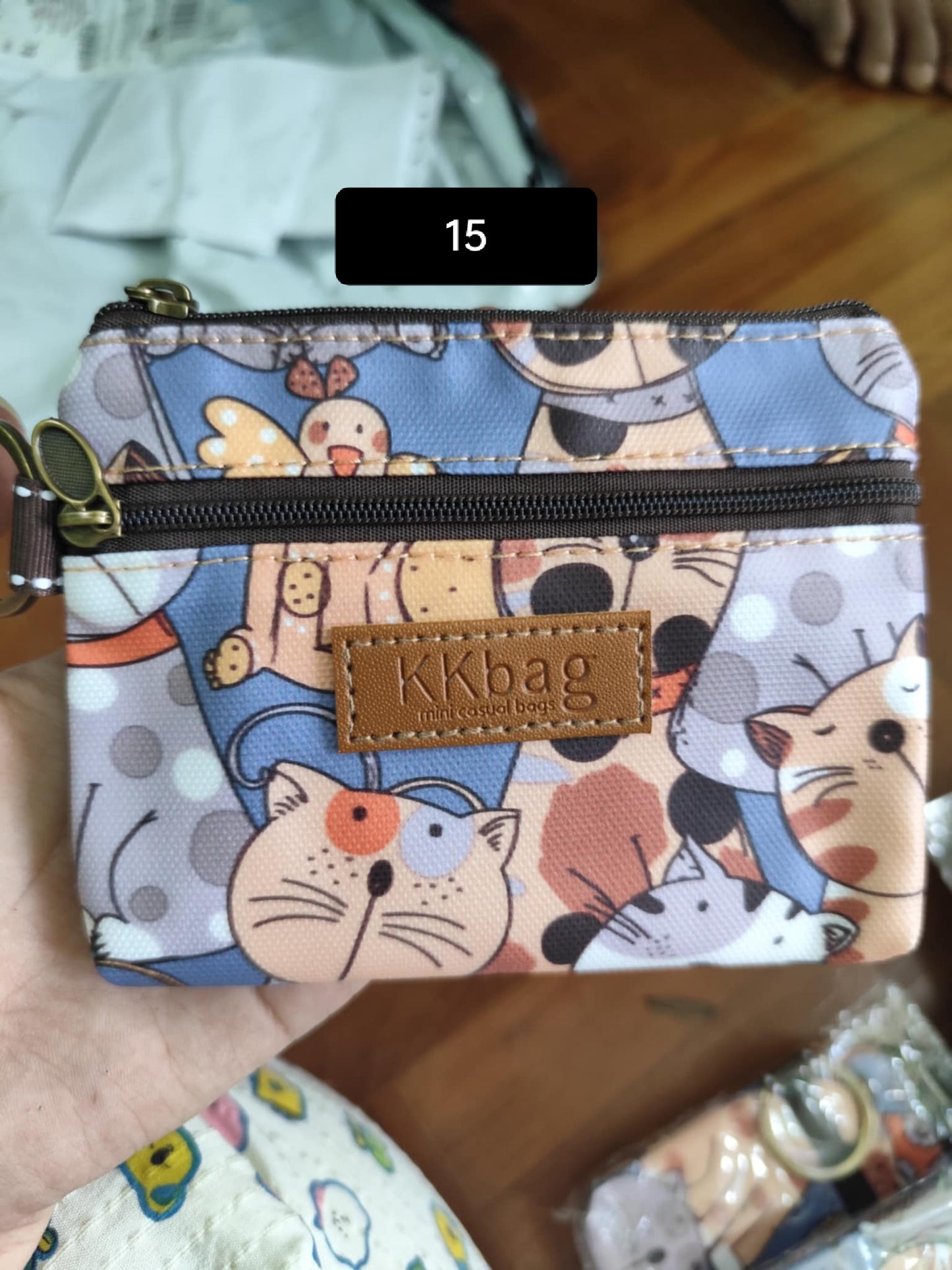 W62, 2024 New Printed Coated Cartoon Coin Purse Anti-fouling and Waterproof Lipstick Coin Storage Bag for Women
Size: 12* 10cm