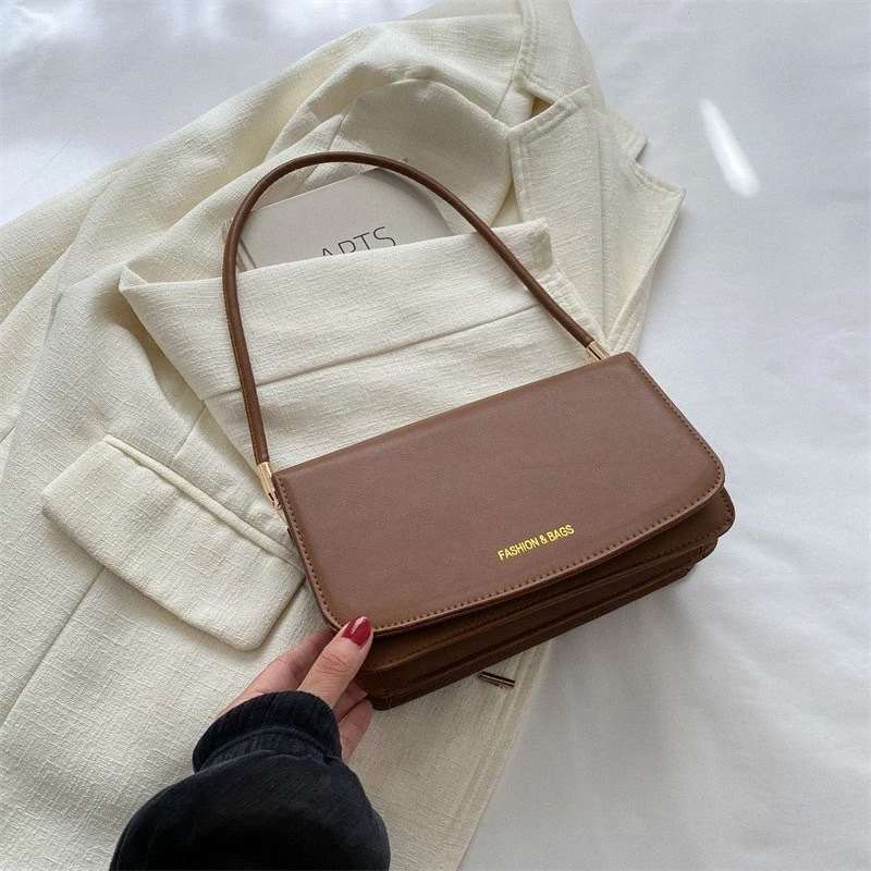 A003 New small fresh fashion texture underarm bag 2022 ladies commuting autumn and winter one shoulder messenger bag small square bag women's bag