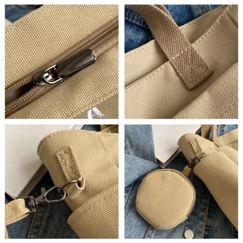 c023, Preferred comes with a small bag. large bag, canvas, thick fabric, cloth shoulder bag, handbag