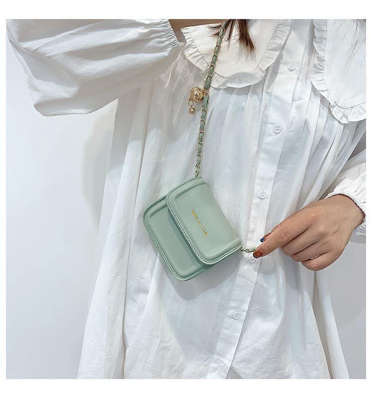 A10, Mini small bag women summer 2025 new fashion chain mobile phone bag this year shoulder crossbody small square bag