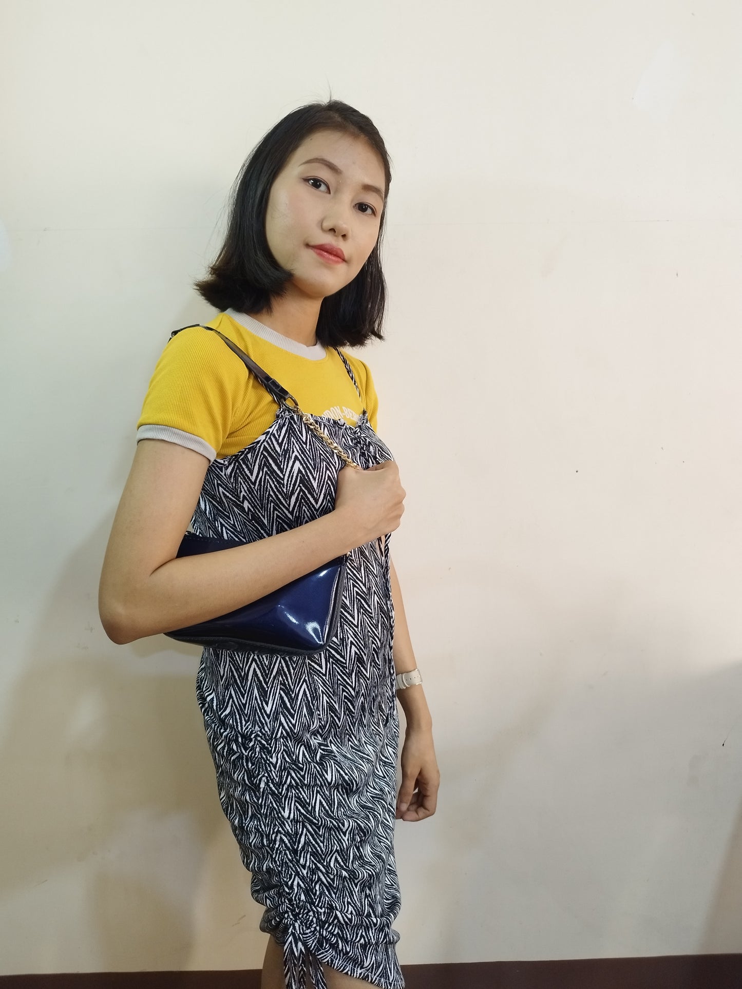 A054, “Care your soul “ 2024 Korean Seoul street fashion mini bags