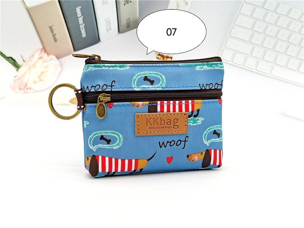 W062, 2024 New Printed Coated Cartoon Coin Purse Anti-fouling and Waterproof Lipstick Coin Storage Bag for Women
Size: 12* 10cm