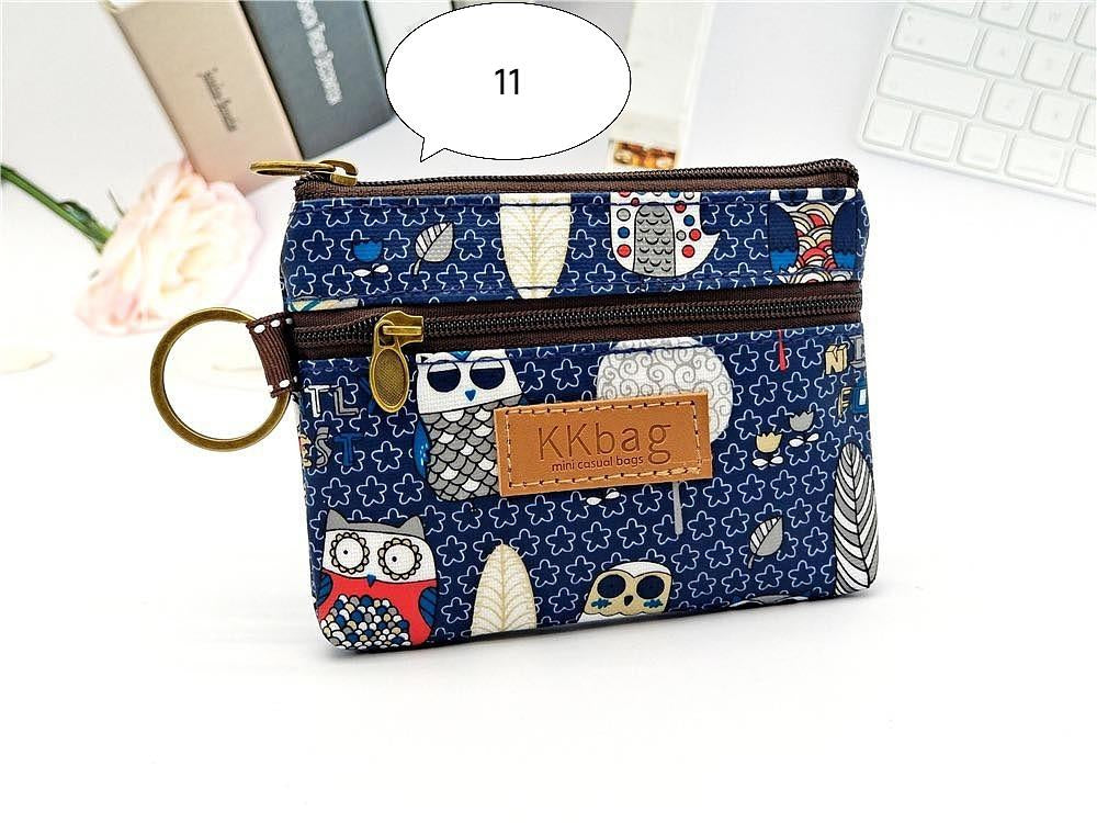 W062, 2024 New Printed Coated Cartoon Coin Purse Anti-fouling and Waterproof Lipstick Coin Storage Bag for Women
Size: 12* 10cm