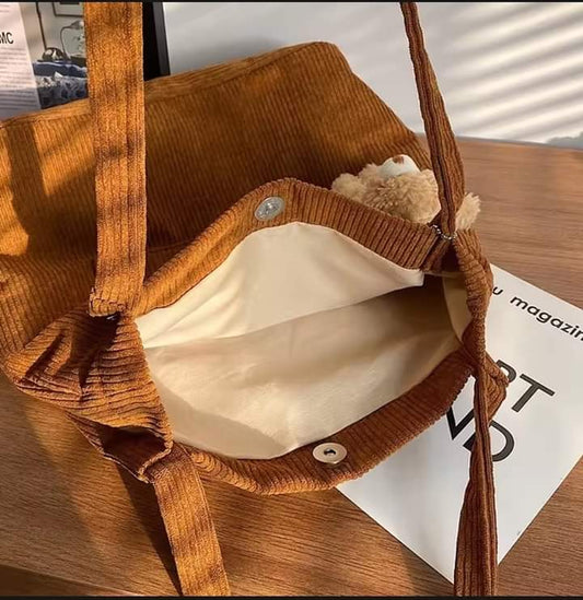 c018, Korean fashion minimalist Bridge side shoulder bag large capacity Student women with good quality soft sheer fabric