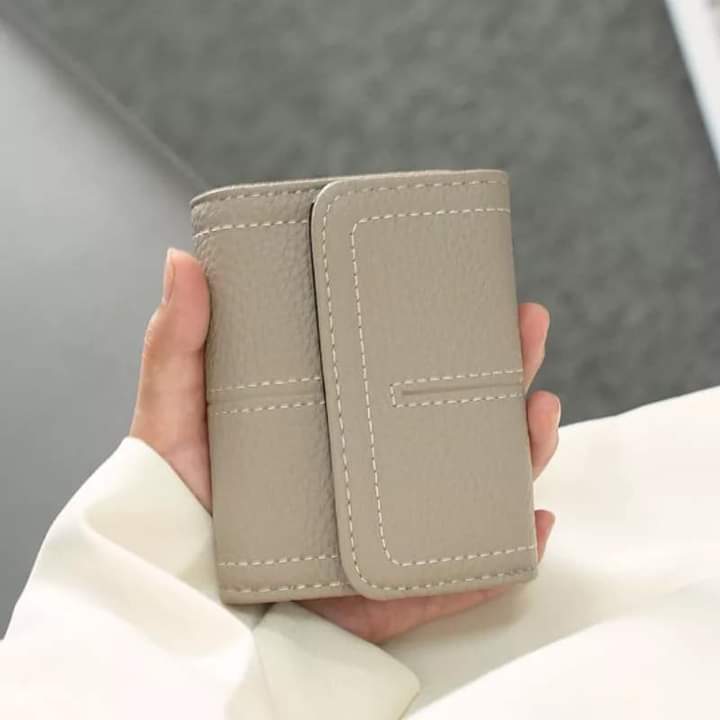 w033, New Korean style small business card holder wallet for women
