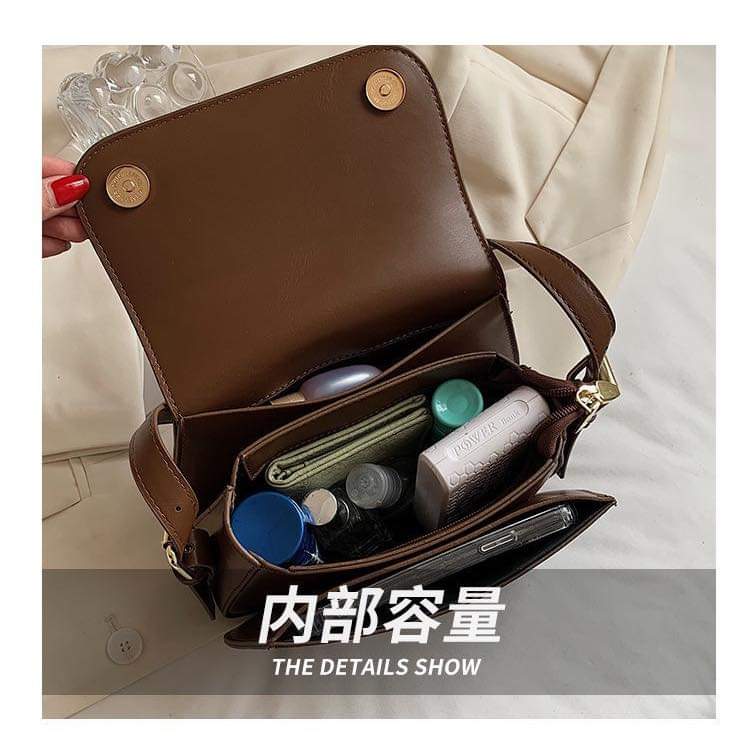 A068, This year's popular bags for women 2023 new fashion cross-body bag, foreign style versatile shoulder bag, textured small square bag