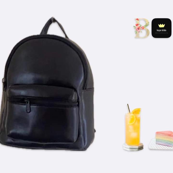 B018,  2024 Korean Trend design Pu leather colorful backpacks