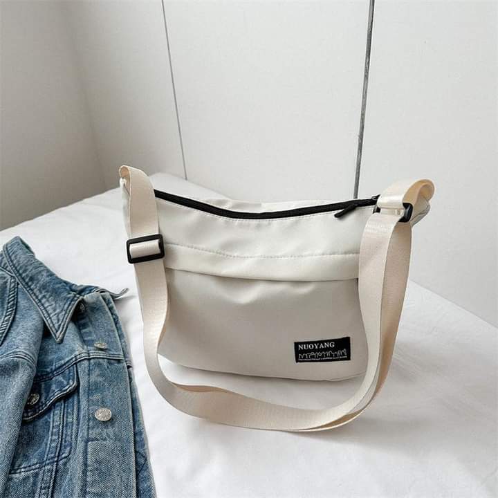 M088, Niche design bag for women 2024 summer new fashion versatile nylon cloth shoulder armpit bag hand small bag