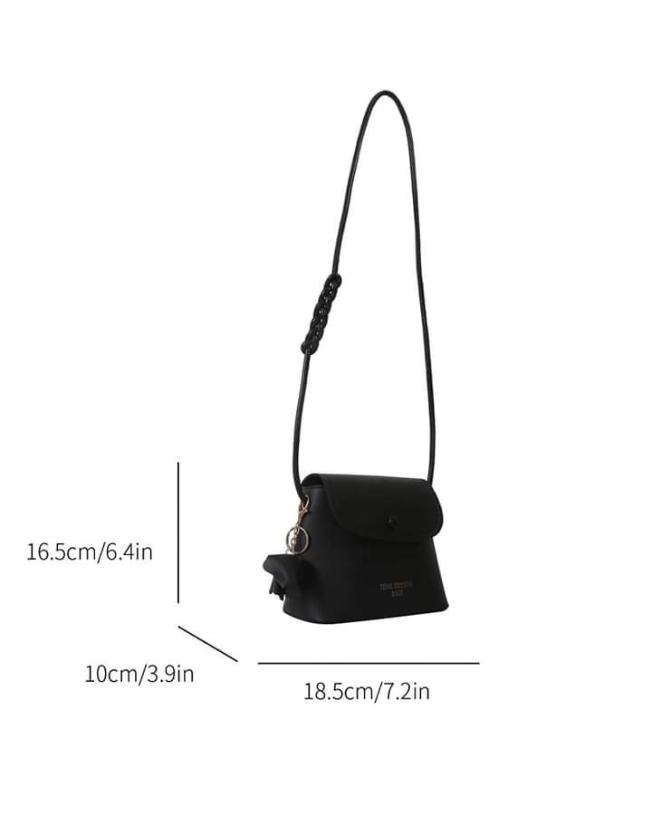 a031, messenger shoulder bag, letter print, solid color, casual, fashion for women.