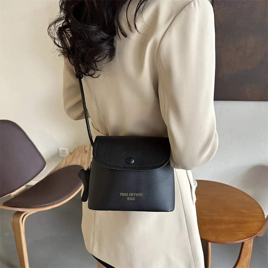 a031, messenger shoulder bag, letter print, solid color, casual, fashion for women.