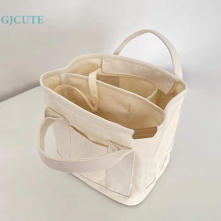 c057, handbag, shopping bag, canvas, plain color for women