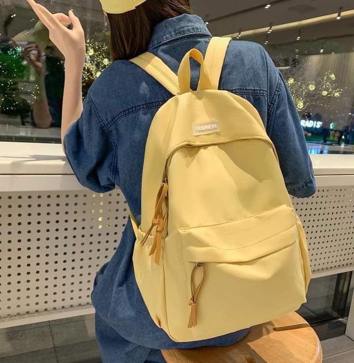 B022, Korean schoolbag for girls ins forest style versatile backpack Korean version simple high school junior high school birthday style high value backpack