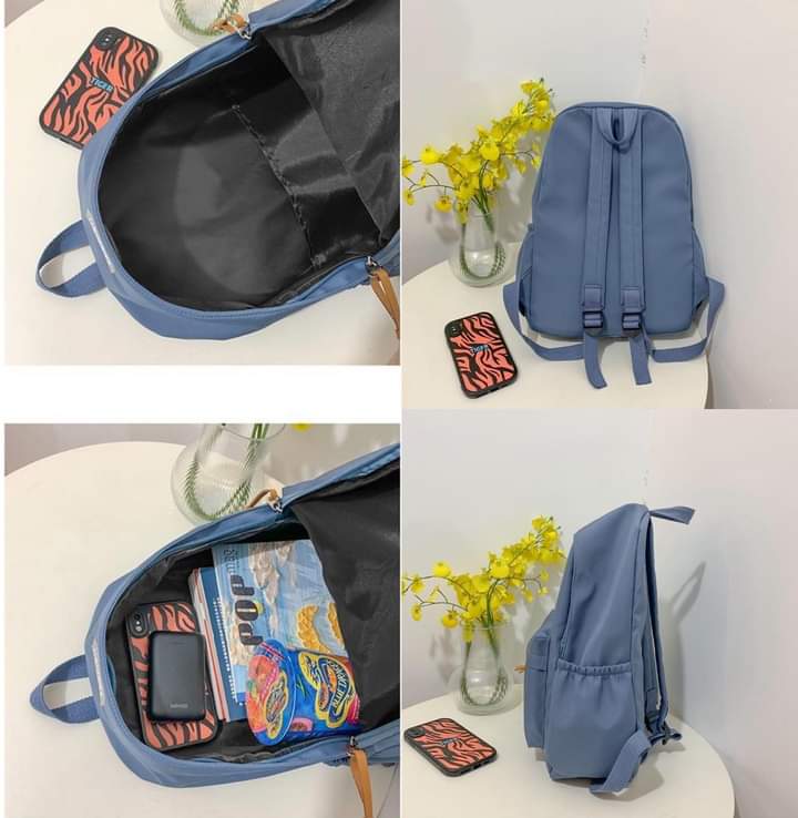 B022, Korean schoolbag for girls ins forest style versatile backpack Korean version simple high school junior high school birthday style high value backpack