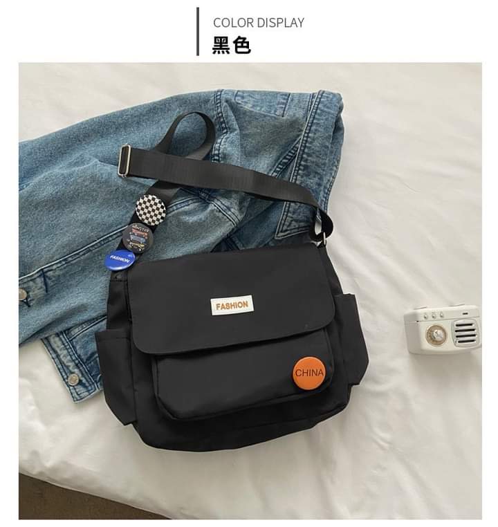 m017, Student messenger bag studying shoulder bag casual bag, highly recommended for its practicality and fashion simple outlook.