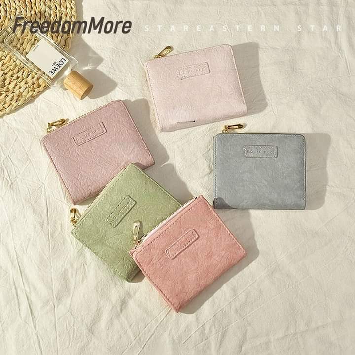 w008, lall Seagloca new short PU leather wallet, folding type, solid color, Korean style,w008, lall Seagloca new short PU leather wallet, folding type, solid color, Korean style,