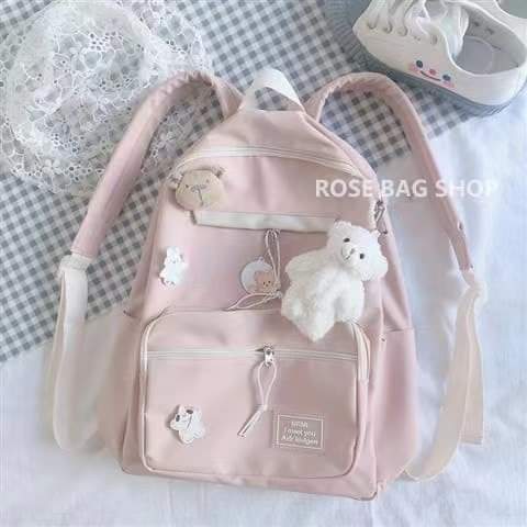 b032, fashion style backpack for female students