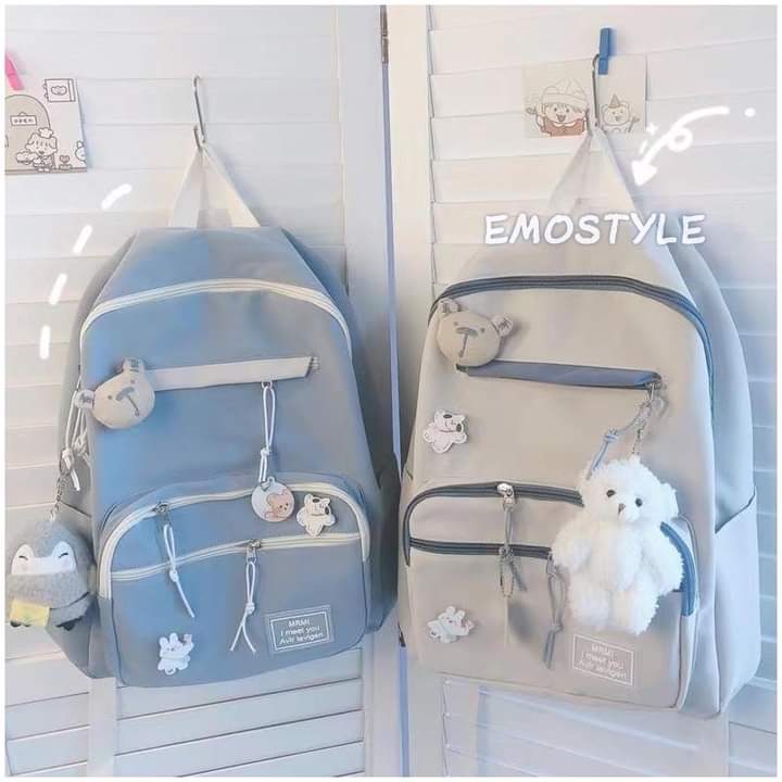 b032, fashion style backpack for female students