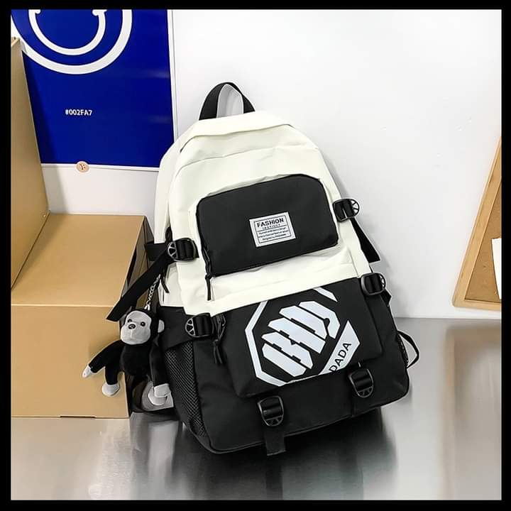 b036, backpack student bags, large capacity, Japanese and Korean styles for male students