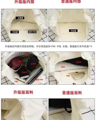 m036,shoulder bag new style canvas bag, Korean style, the best, good fabric bag can put a lot of stuff