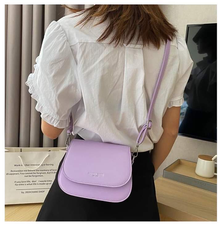 a099 Saddle bag women's messenger bag 2022 new trendy girl summer simple fashion trend Western style shoulder bag