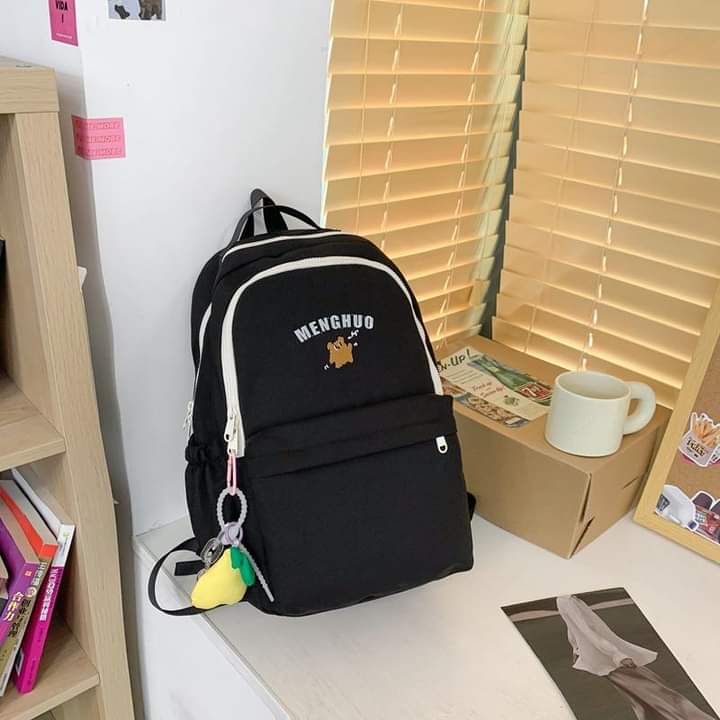 B073, Simple schoolbag female middle school student ins style large capacity Japanese Korean version high school student college student backpack backpack