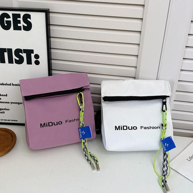 M053, 2024 Korean design  small canvas envelope bag
