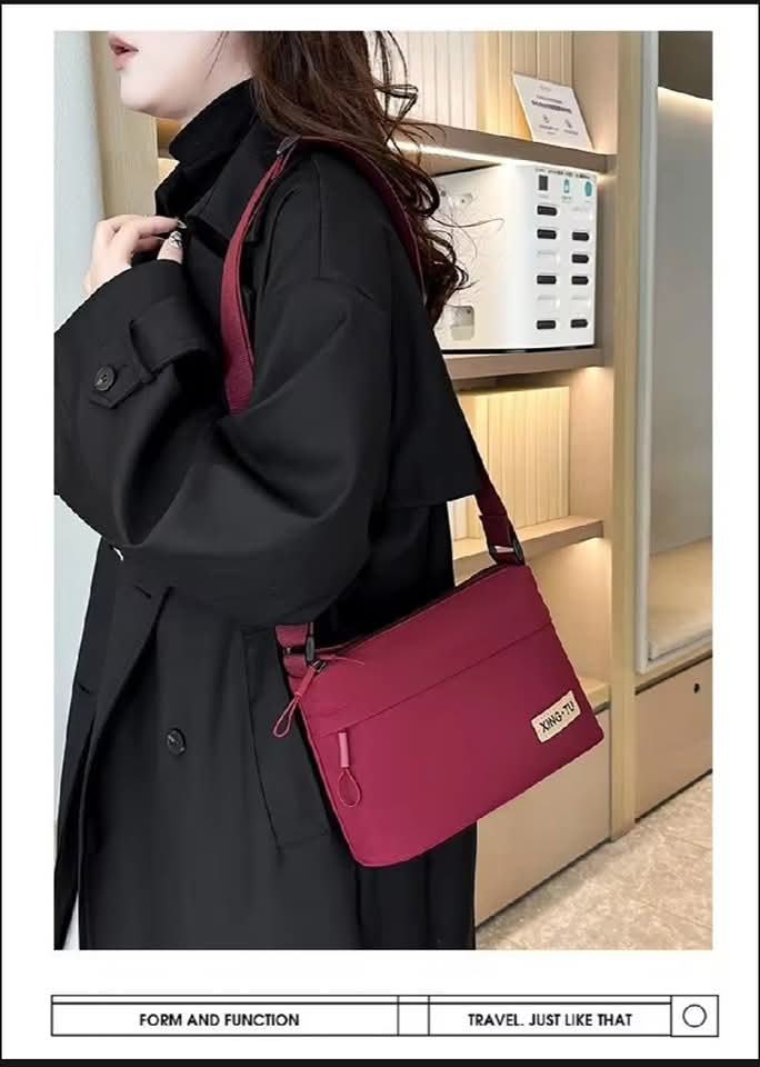 M23, nylon crossbody bag