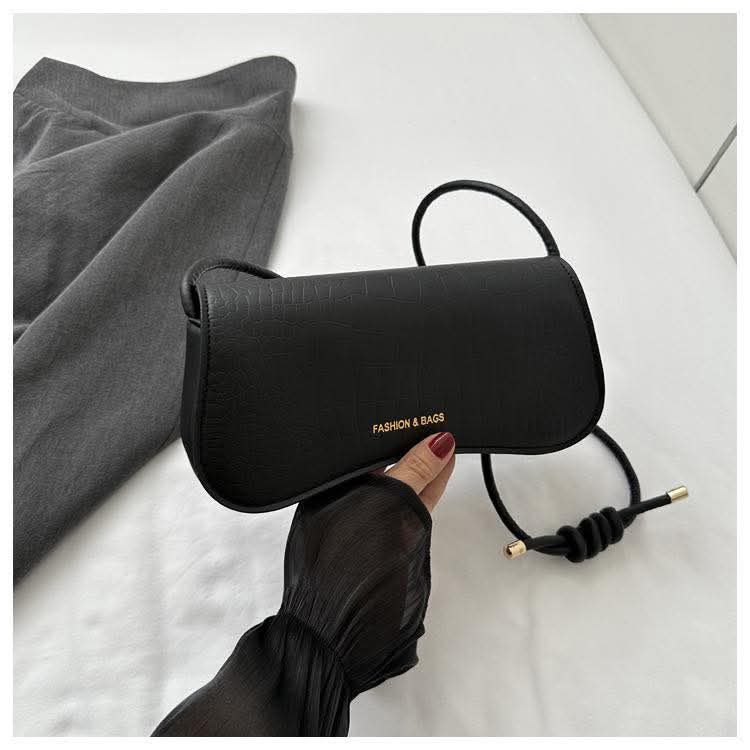 a64, ins niche textured underarm bag နွေရာသီအစိုင်အခဲအရောင် PU အိတ်