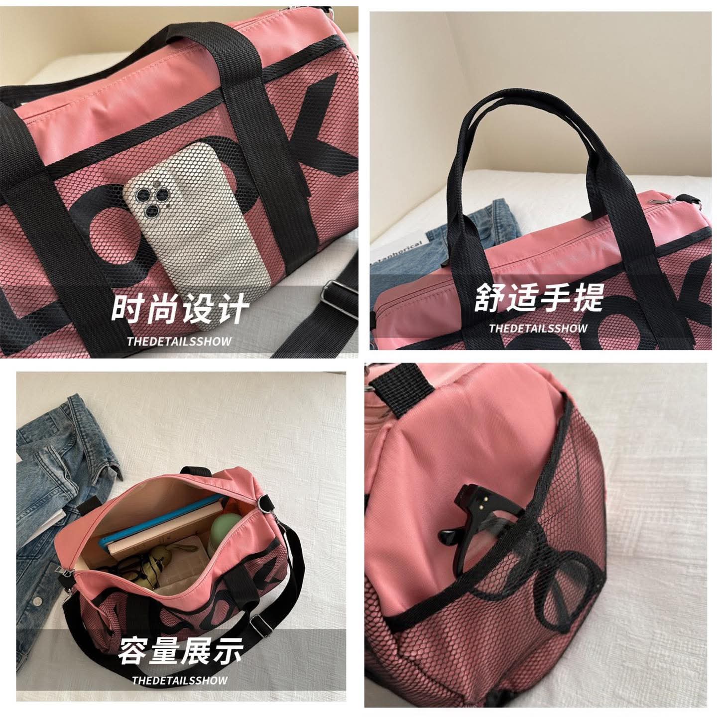 c080, Handbags men and women autumn shoulder bags fashion new travel bags women large capacity niche design crossbody bags