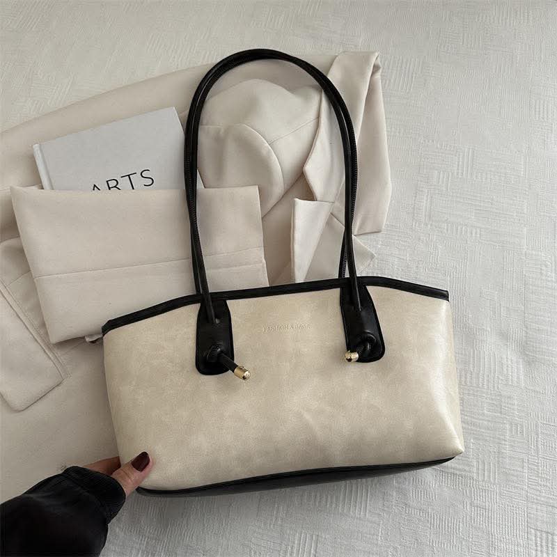 A83, High-quality retro large-capacity bag for women, new autumn and winter commuting shoulder bag, handbag tote bag
