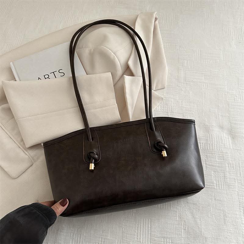 A83, High-quality retro large-capacity bag for women, new autumn and winter commuting shoulder bag, handbag tote bag