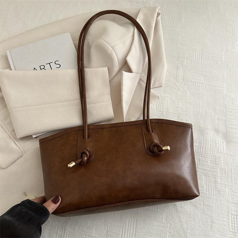 A83, High-quality retro large-capacity bag for women, new autumn and winter commuting shoulder bag, handbag tote bag